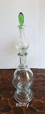 Antique Apothecary Glass Pharmacy Show Globe Jar Store Display 13