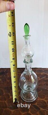 Antique Apothecary Glass Pharmacy Show Globe Jar Store Display 13