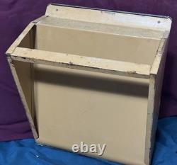 Antique BUNTE CANDY Store Display Advertising Tin/Glass GREAT CONDITION RARE