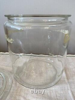 Antique CURTISS CANDY Gallon Apothecary Glass Jar/Store Display Chicago NESTLE