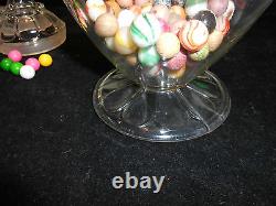 Antique Candy Store Counter Top Display Glass Jar