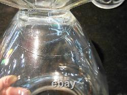 Antique Candy Store Counter Top Display Glass Jar