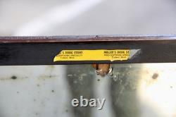 Antique Drug Store Showcase Oak Glass Display Case Trophy Bookcase Cabinet VTG
