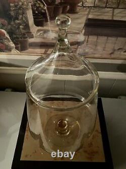 Antique Empoli General Store Glass Candy Jar Apothecary Display 16.5