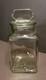 Antique Franklin Caro Co Apothecary Store Candy Jar Heavy Glass Coca Cola Pepsin
