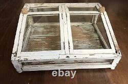 Antique Glass Countertop Store Display Showcase almost one meter