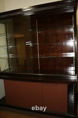 Antique Glass Enclosed Retail Store Display Case