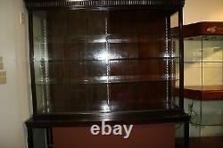 Antique Glass Enclosed Retail Store Display Case