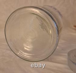 Antique Glass General Store Counter Jar Advertising PRODUCTOS FENIX From Mexico