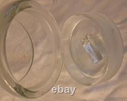 Antique Glass General Store Counter Jar Advertising PRODUCTOS FENIX From Mexico