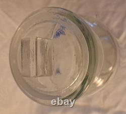 Antique Glass General Store Counter Jar Advertising PRODUCTOS FENIX From Mexico