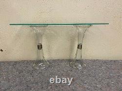 Antique Glass General Store Display Shelf Supports (Supports Only)