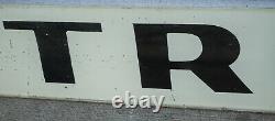 Antique Glass Store Display Sign Trotzky's Doctor Pharmacy Vintage Advertising