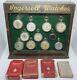 Antique Ingersoll Watches Store Advertising Display Case With Pocket Watches
