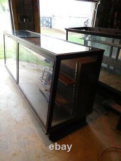 Antique NOT OAK ORIGINAL GLASS COUNTRY STORE DISPLAY/SHOWCASE, FROM LENOIR N C