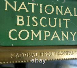 Antique National Biscuit Company Store Display Box Pat. 1907 with Glass window