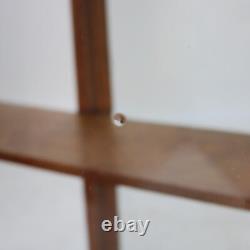 Antique Oak & Glass Country Store Floor Display Cabinet C1910