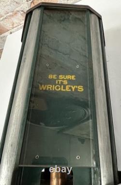 Antique Original Wrigleys Chewing Gum Store Rotating Mirror Dispenser NICE