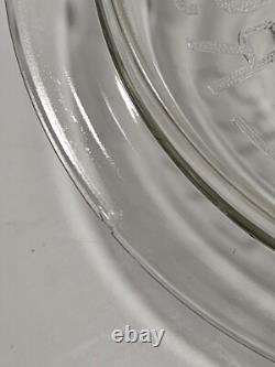 Antique Planters Peanuts Glass Fish Bowl Salted Peanuts Store Display Jar