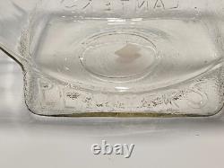 Antique Planters Peanuts Glass Fish Bowl Salted Peanuts Store Display Jar