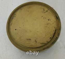 Antique Round Hand Blown Glass Dome Globe Steampunk Display 14.17 D 5.9