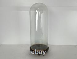 Antique Round Hand Blown Glass Dome Globe Steampunk Display 17.51 D 7