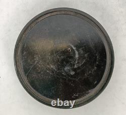 Antique Round Hand Blown Glass Dome Globe Steampunk Display 21.45 D 8.77