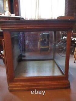 Antique Store Display Glass Cabinet Showcase 23 x 23 x 22 1/2