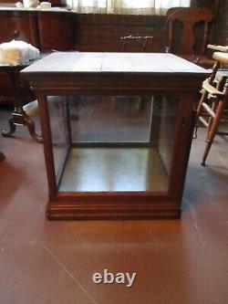 Antique Store Display Glass Cabinet Showcase 23 x 23 x 22 1/2