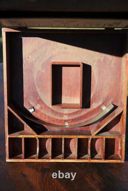 Antique Store Display Kitchen Presto Cooker Pots Pans Glass Display Cabinet VTG