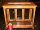 Antique Tabletop Countertop Wood & Glass Display Case Cabinet-15586