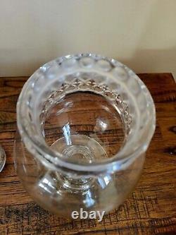 Antique Tiffin Dakota Apothecary Glass Candy Jar Store Display 12