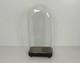 Antique Victorian Rectangular Square Hand Blown Glass Globe Dome Htf 21.85 10.5