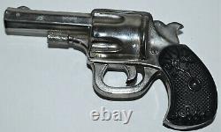 Antique Vintage Glass Revolver Pistol Gun Advertising Store Display