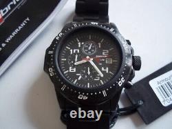 Armourlite AL45 12 hour chronograph. Black. Shatterproof glass. Store display