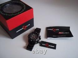 Armourlite AL45 12 hour chronograph. Black. Shatterproof glass. Store display