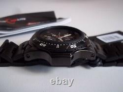 Armourlite AL45 12 hour chronograph. Black. Shatterproof glass. Store display