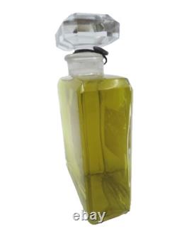 Authentic Vintage CHANEL No 19 PARFUM Glass Bottle Store Display, 6x3.75x1.5