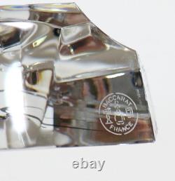 Baccarat logo display stand not for sale large size limited edition crystal
