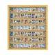 Baseball Card Display Case Sports Card Display Frame Lockable 70 Ungraded Card