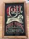 Beautiful Colt Portrait Gold And Blackframed Glass Dealer Store Sign