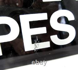 Betamax Tapes Plexiglass Store Sign Display 1970's 1980's Vtg Retro Beta Rare