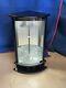 Black Glass Back Curved Corner Curio Store Display Home Lighted Laurier Pick Up