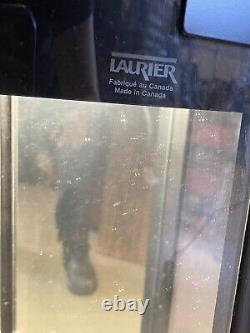 Black glass back Curved Corner Curio store display home lighted Laurier Pick Up