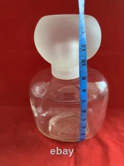 Bodacious By Graham Webb Huge Glass Factice Perfume Empty Bottle Store Display
