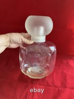 Bodacious By Graham Webb Huge Glass Factice Perfume Empty Bottle Store Display
