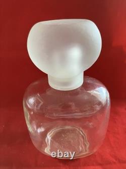 Bodacious By Graham Webb Huge Glass Factice Perfume Empty Bottle Store Display