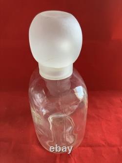 Bodacious By Graham Webb Huge Glass Factice Perfume Empty Bottle Store Display