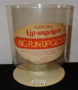 Bonne Bell Lip Smacker BIG FUN Lip Gloss Counter Store Display Lucite Jar (C256)