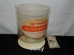 Bonne Bell Lip Smacker BIG FUN Lip Gloss Counter Store Display Lucite Jar (C256)